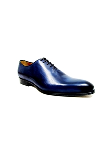 Navy Blue Whole Cut Shoe| Jose Real Men's collection 2016 | Sams Tailoring