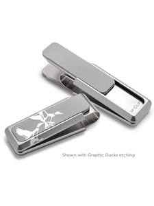 Sportsman Natural Aluminum Money Clip | M-Clip New Money Clip | Sams Tailoring