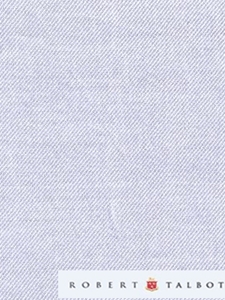 Blue Solid Twill Custom Shirt  | Robert Talbott Custom Shirts | Sams Tailoring