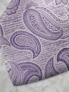 Violet And Lilac Paisley Tie SS16 | Italo Ferretti Spring Summer Collection | Sam's Tailoring
