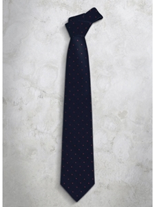 Polka Dots Precious Silk Tie | Italo Ferretti Super Class Collection | Sam's Tailoring