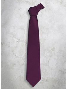 Violet Classic Stripes Refined Silk Tie | Italo Ferretti Super Class Collection | Sam's Tailoring
