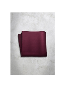 Violet Silk Satin Men's Handkerchief | Italo Ferretti Super Class Collection | Sam's Tailoring