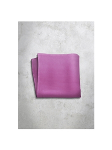 Light Pink Silk Satin Men's Handkerchief | Italo Ferretti Super Class Collection | Sam's Tailoring