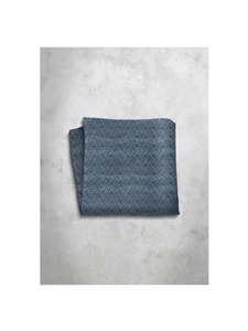Pattren Design Silk Satin Men's Handkerchief  | Italo Ferretti Super Class Collection | Sam's Tailoring