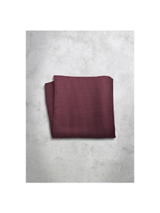 Violet Polka Dots Design Silk Satin Men's Handkerchief | Italo Ferretti Super Class Collection | Sam's Tailoring