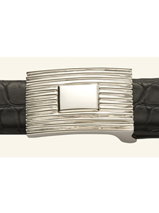 "The Old Flute" 1 1/8 Buckle  | W.Kleinberg Sterling Buckles Collection | Sam's Tailoring