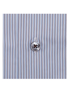 Pale Blue Classic Stripe Import Estate Dress Shirt | Robert Talbott Fall 2016 Dress Shirts Collection | Sam's Tailoring