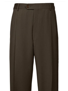Hart Schaffner Marx Gabardine Pleated Trouser 409-455607 - Trousers | Sam's Tailoring Fine Men's Clothing