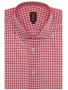 Red & White Check Estate Sutter Dress Shirt | Robert Talbott Fall 2016 Collection  | Sam's Tailoring