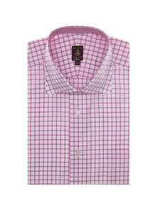 Pink & White Check Estate Classic Dress Shirt | Robert Talbott Fall 2016 Collection  | Sam's Tailoring