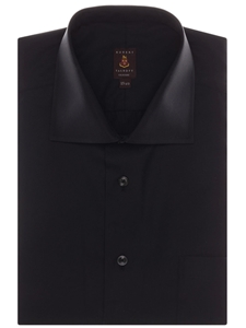 Solid Black One Pocket Estate Classic Dress Shirt | Robert Talbott Fall 2016 Collection  | Sam's Tailoring