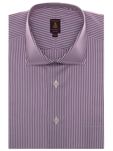 Purple and White Stripe Estate Classic Dress Shirt | Robert Talbott Fall 2016 Collection  | Sam's Tailoring