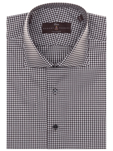 Brown And White Check Estate Classic Dress Shirt | Robert Talbott Fall 2016 Collection  | Sam's Tailoring