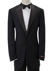 Hart Schaffner Marx Gold Trumpeter Black Tuxedo 188-750253 - Formal Wear | Sam's Tailoring Fine Men's Clothing