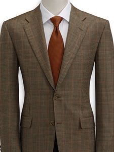 Hickey Freeman Tan Check Sportcoat 085-501051 - Sportcoats | Sam's Fine Men's Clothing