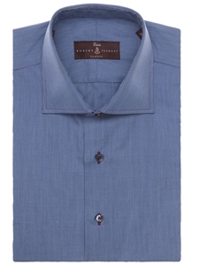 Blue Micro Check Stripe Estate Sutter Classic Dress Shirt | Robert Talbott Fall 2016 Collection  | Sam's Tailoring