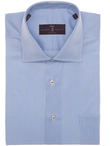Blue and White Pinstripe Estate Sutter Classic Dress Shirt | Robert Talbott Fall 2016 Collection  | Sam's Tailoring