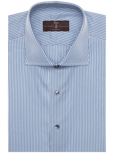 White & Blue Stripes Estate Sutter Classic Dress Shirt | Robert Talbott Fall 2016 Collection  | Sam's Tailoring