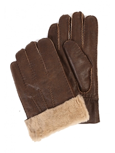 Suede Castano Sheepskin Men Glove | Aston Leather Fall 2016 Collection | Sam's Tailoring