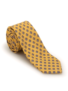 Yellow and Blue Neat Heritage Best of Class Tie | Robert Talbott Spring 2017 Collection | Sam's Tailoring