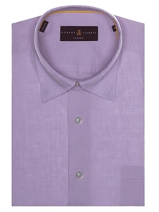 Lavender Anderson II/ San Carlos Linen  Sport Shirt | Robert Talbott 2017 Collection  | Sam's Tailoring