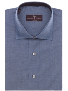 Dark Blue Estate Sutter Tailored Fit Dress Shirt | Robert Talbott Spring 2017 Estate Shirts | Sam's Tailoring