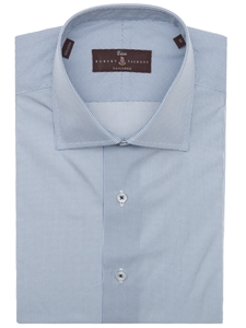 Blue and White Estate Sutter Tailored Fit Dress Shirt | Robert Talbott Spring 2017 Estate Shirts | Sam's Tailoring