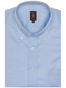Solid Blue Classic Fit Estate Dress Shirt | Robert Talbott Spring 2017 Estate Shirts | Sam's Tailoring