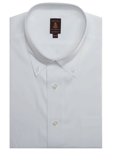Solid White Tailored Fit Estate Dress Shirt | Robert Talbott Spring 2017 Estate Shirts | Sam's Tailoring