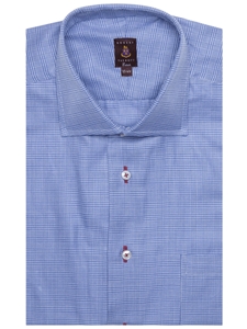Blue Plaid Estate Sutter HW1/OP/MC Dress Shirt | Robert Talbott Spring 2017 Estate Shirts | Sam's Tailoring