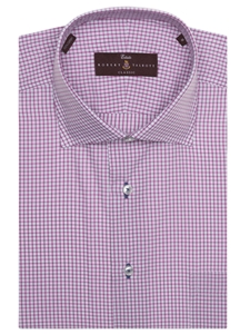 Purple and White Check Estate Sutter Classic Dress Shirt | Robert Talbott Spring 2017 Estate Shirts | Sam's Tailoring