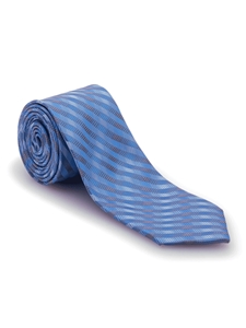 Sky Blue Stripe Heritage Best of Class Tie | Robert Talbott Spring 2017 Collection | Sam's Tailoring