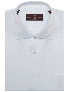 Solid White Fine Twill Estate Classic Dress Shirt | Robert Talbott Spring 2017 Collection | Sam's Tailoring