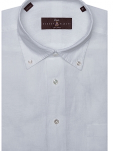 Solid White Estate Sutter Classic Dress Shirt | Robert Talbott Spring 2017 Collection | Sam's Tailoring