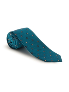 Sea Green and Yellow Box Academy Best of Class Tie | Spring/Summer Collection | Sam's Tailoring Fine Men Clothing