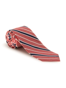 Pink, Navy and White Heritage Best of Class Tie | Spring/Summer Collection | Sam's Tailoring Fine Men Clothing