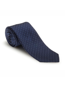 Navy and Blue Symmetry Best of Class Tie | Spring/Summer Collection | Sam's Tailoring Fine Men Clothing