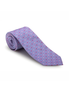 Pink, Blue and White Heritage Best of Class Tie | Spring/Summer Collection | Sam's Tailoring Fine Men Clothing