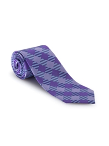 Purple and Lavender Plaid Academy Best of Class Tie | Spring/Summer Collection | Sam's Tailoring Fine Men Clothing