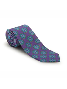 Purple, Sea Green and Orange Best of Class Tie | Spring/Summer Collection | Sam's Tailoring Fine Men Clothing