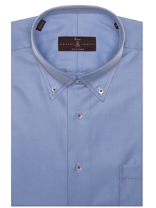 Blue Diagonal Twill Estate Sutter Tailored Dress Shirt | Robert Talbott Dress Shirt Fall 2017 Collection | Sam's Tailoring Fine Men Clothing