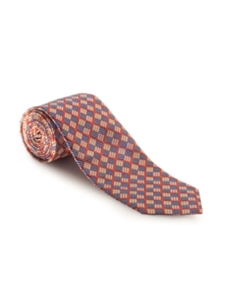 Orange, Yellow & Blue Academy Best of Class Tie | Fall Ties Collection | Sam's Tailoring Fine Men Clothing