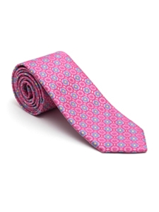 Pink, Blue & Yellow Beach Club Estatet Tie | Robert Talbott Fall 2017 Ties Collection | Sam's Tailoring