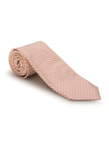 Pink & Gold Geometric Cypress Point Estate Tie | Robert Talbott Fall 2017 Ties Collection | Sam's Tailoring