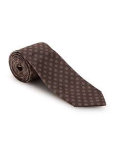 Brown and Blue Ambassador Estate Tie | Robert Talbott Estate Ties Collection | Sam's Tailoring