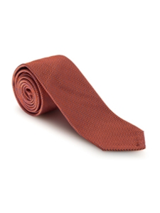 Orange and Purple Geometric British Mogador 7 Fold Tie | 7 Fold Ties Collection | Sam's Tailoring Fine Men Clothing