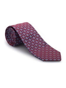 Red, Yellow & Sky Heritage Best of Class Tie | Best of Class Ties Collection | Sam's Tailoring Fine Men Clothing