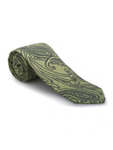 Green Tonal Paisley Venture Best of Class Tie | Best of Class Ties Collection | Sam's Tailoring Fine Men Clothing