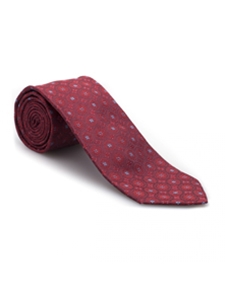 Red and Blue Medallion Heritage Best of Class Tie | Best of Class Ties Collection | Sam's Tailoring Fine Men Clothing
